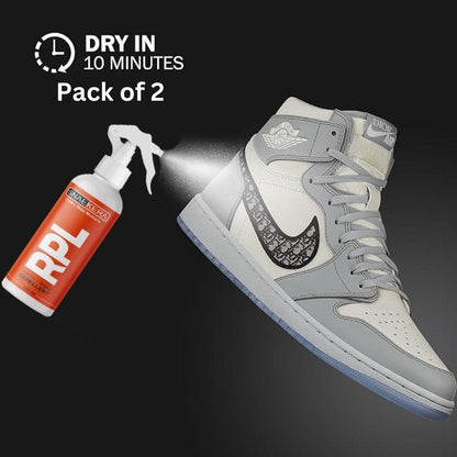 RPL Sneakera Every Step Matters Water Repellent Shoe Protector Spray 100ml (Pack of 2) – Long Lasting Protection for All Shoes