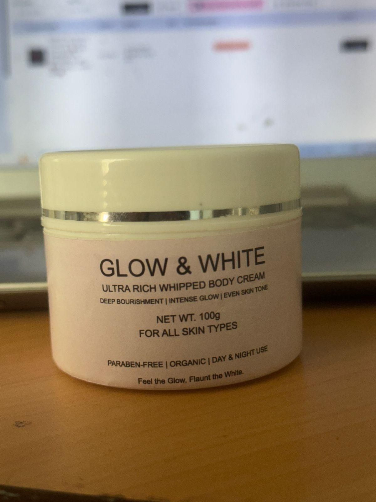 Glow & White Body Cream 100gm Each (Pack of 2)